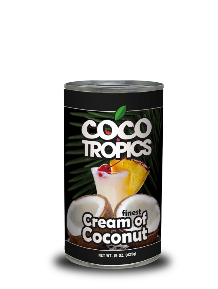 Coco Tropics Cream of Coconut, 15 Fluid Ounce -- 24 per case.