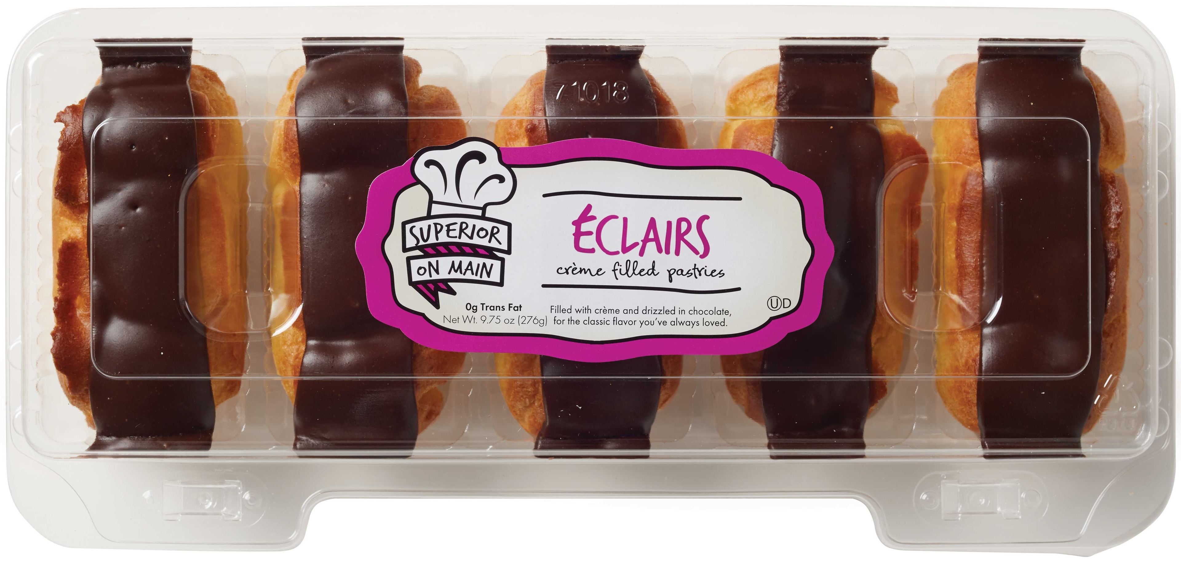Hostess Superior On Main Eclair - Multipack, 9.75 Ounce -- 12 per case.
