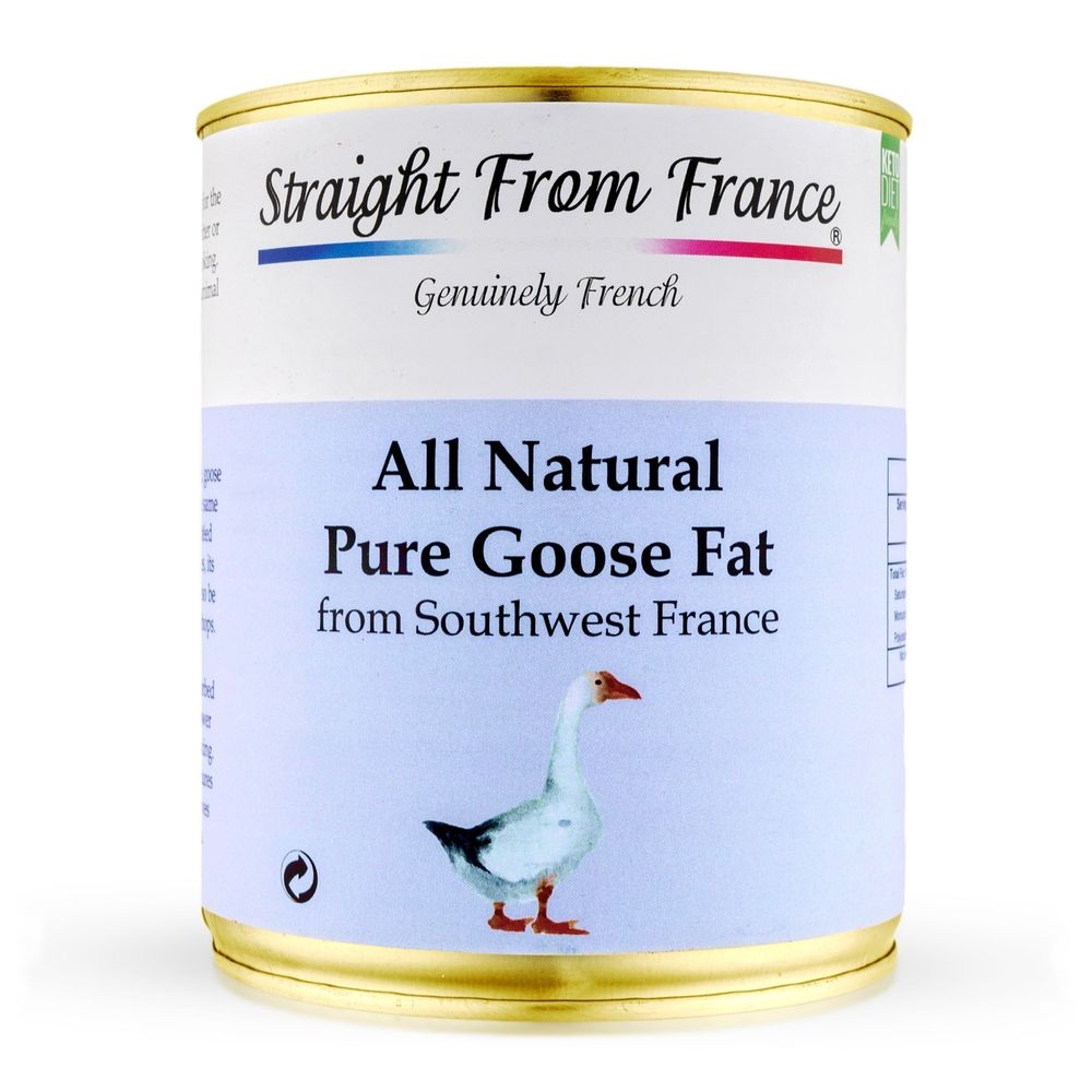 Straight From France All Natural Pure Goose Fat, 24.5 Ounce -- 6 per case