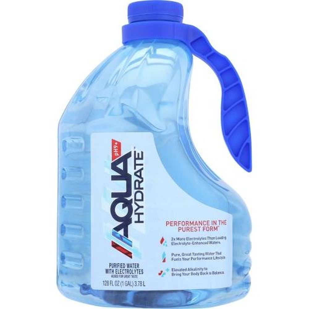AquaHydrate Alkaline Water, 1 Gallon -- 4 per case
