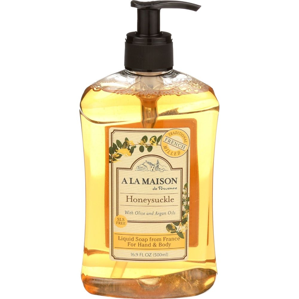 A La Maison French Honeysuckle Liquid Soap, 16.9 Fluid Ounce