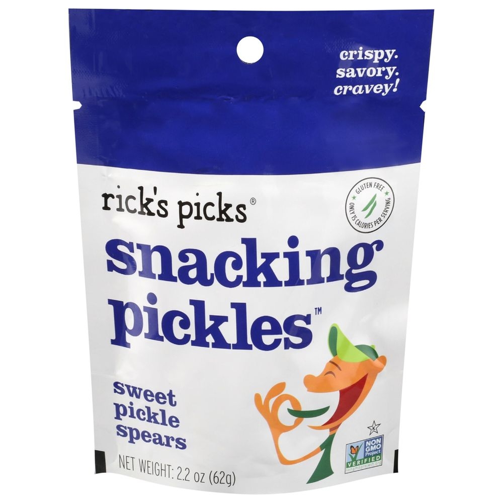 Ricks Picks Sweet Pickle Spears, 2.2 Ounce -- 12 per case