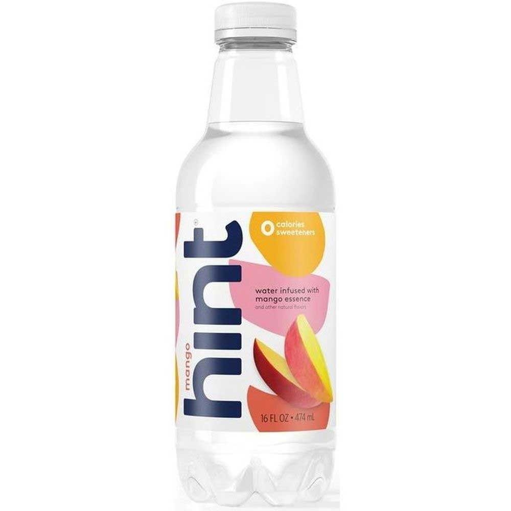 Hint Mango Essence Infused Water, 16 Ounce -- 12 per case