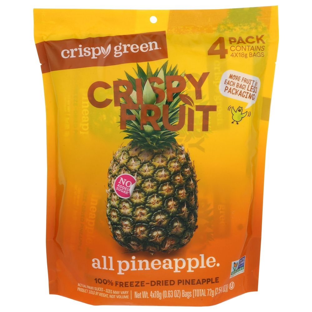 Crispy Green Crispy Pineapple, 2.54 Ounce -- 8 per case