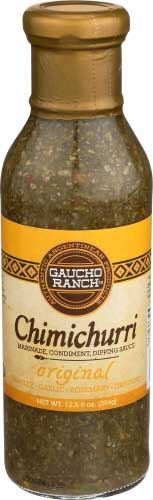 Gaucho Ranch Original Chimichurri Sauce, 12.5 Ounce -- 6 per case