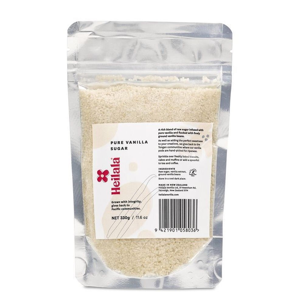 Heilala Pure Vanilla Sugar, 11.64 Ounce -- 12 per case
