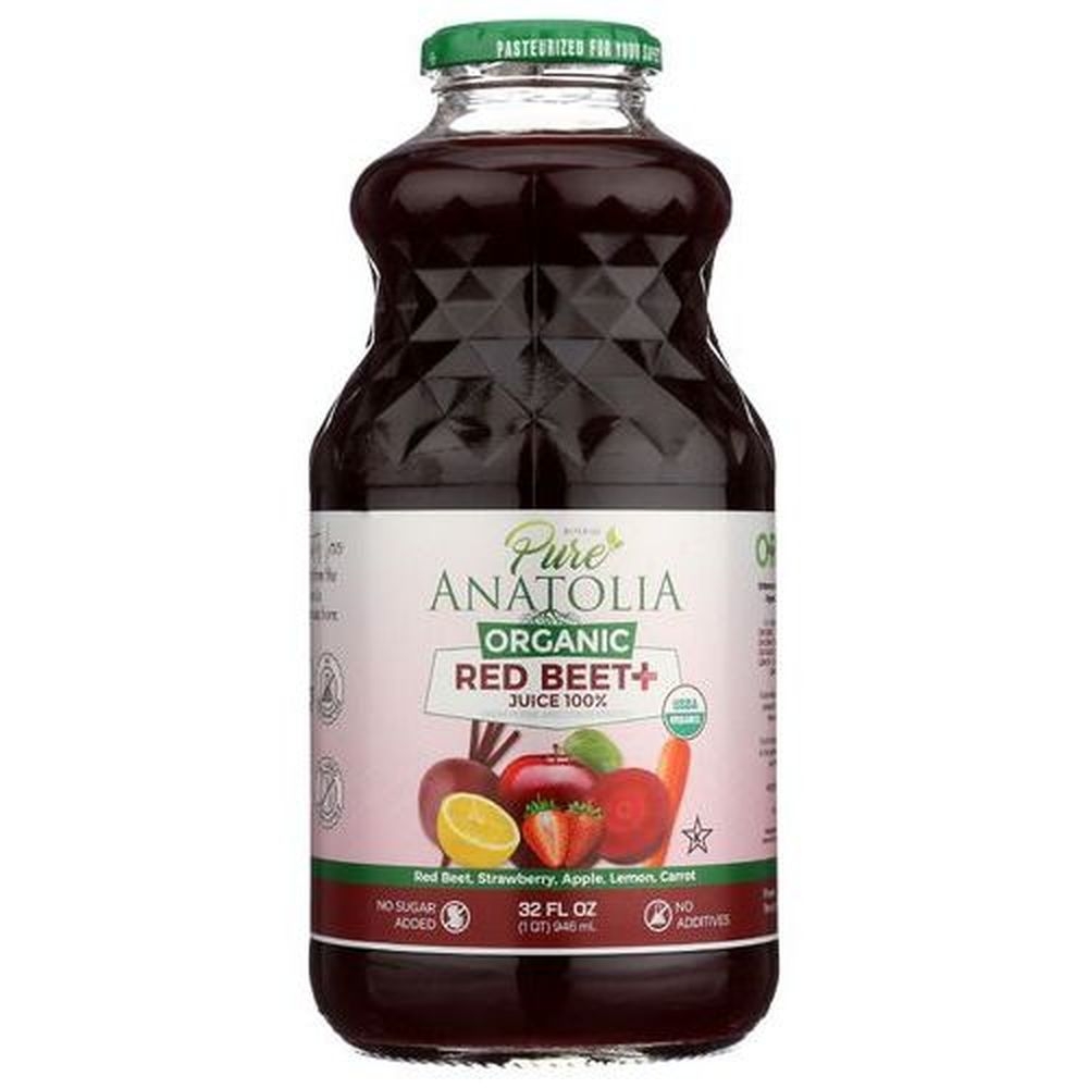 Pure Anatolia Red Beet Juice, 32 Fluid Ounce -- 6 per case