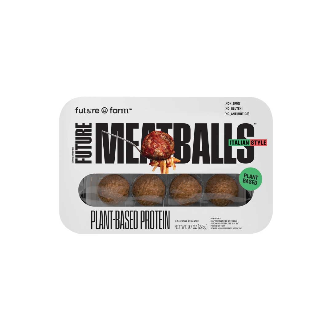 Future Farm Plant-Based Italian Meatballs, 0.88 Ounce -- 160 per case