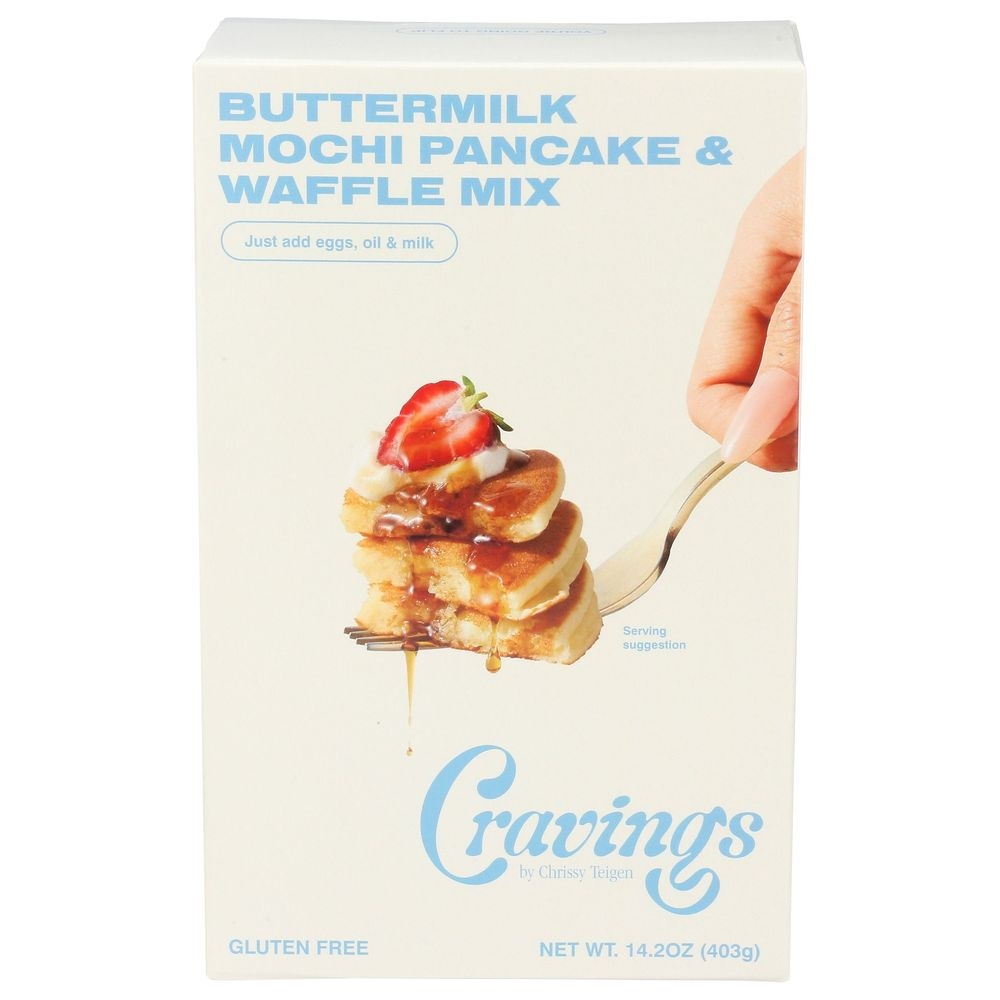 Cravings by Chrissy Buttermilk Mochi Pancake and Waffle Mix, 14.2 Ounce -- 6 per case