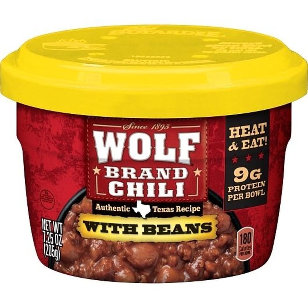 Wolf Midwest Chili Beans, 7.25 Ounce -- 12 per case