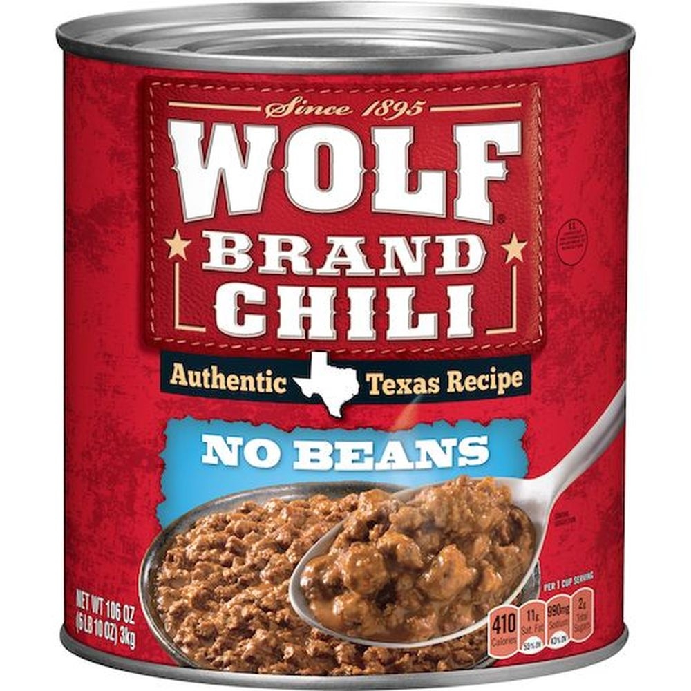 Wolf Chili without Beans, 106 Ounce -- 6 per case