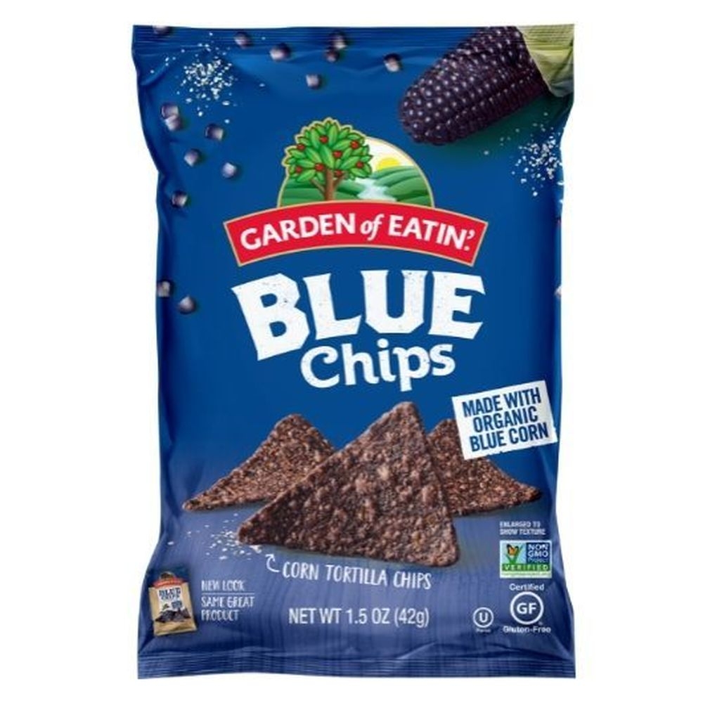 Garden Of Eatin Blue Corn Tortilla Chips, 1.5 Ounce -- 24 per case