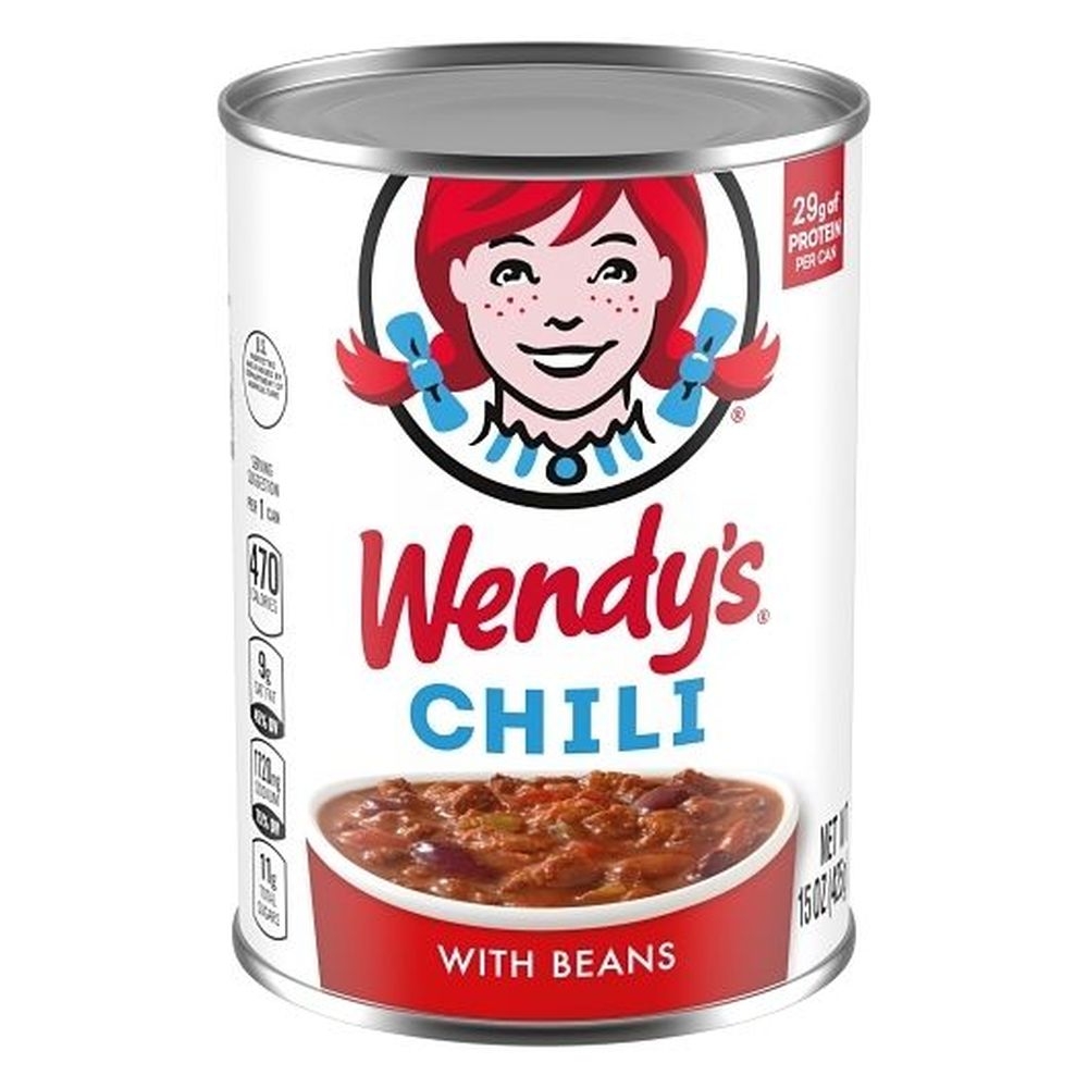 Wendys Canned Chili with Beans, 15 Ounce -- 12 per case