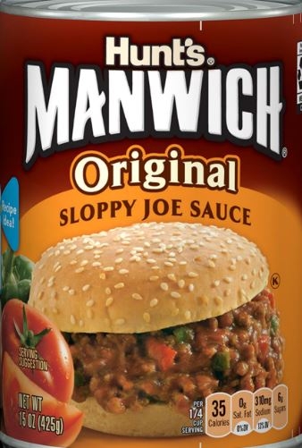 Hunts Manwich Original Sloppy Joe Sauce, 15 Ounce -- 24 per case