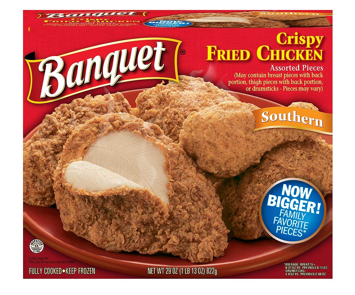 Banquet Southern Fried Chicken, 29 Ounce -- 12 per case.