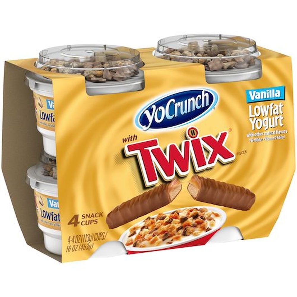 Yocrunch Twix with Low Fat Vanilla Yogurt, 16 Ounce -- 6 per case