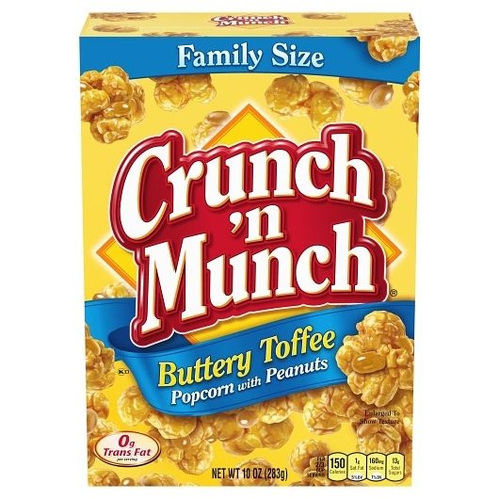Crunch N Munch Butter Toffee Popcorn, 10 Ounce -- 12 per case