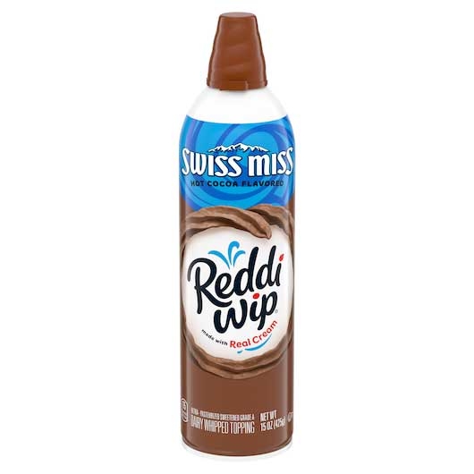 Reddi-Wip Hot Cocoa Flavored Whipped Topping, 15 Ounce -- 12 per case