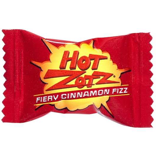 Hot Zotz Fiery Cinnamon Fizz Candy, 46 Pieces -- 12 per case