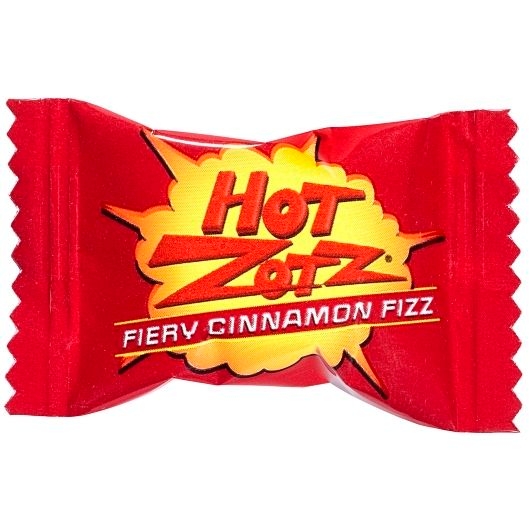 Hot Zotz Fiery Cinnamon Fizz Candy, 1 Pound -- 12 per case
