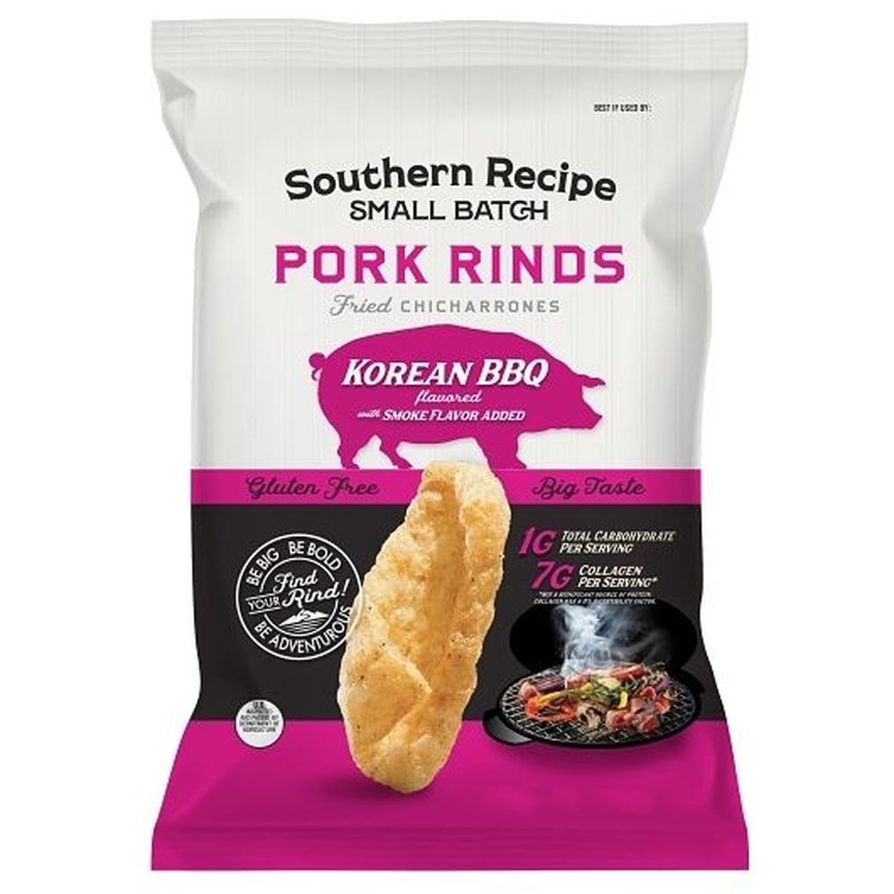 Southern Recipe Small Batch Korean Bbq Pork Rinds, 2 Ounce -- 6 per case