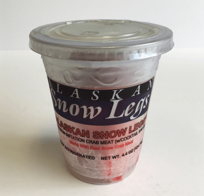 Stone Gate Foods Alaskan Snow Crab Leg, 4.4 Ounce Cup -- 8 per case.