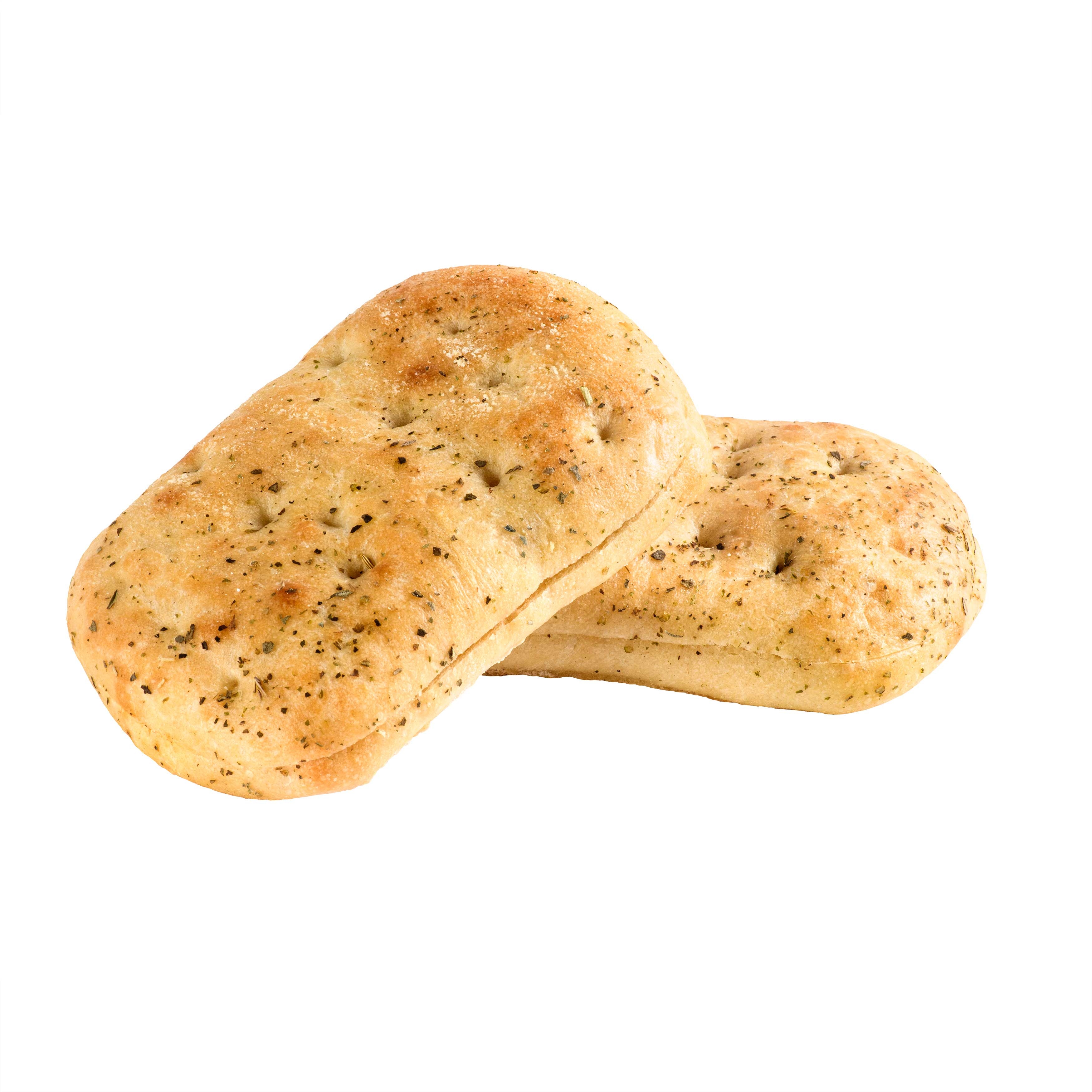 ACE Bakery Mini Herb Schiacciata Slice, 4.2 Ounce -- 60 per case.