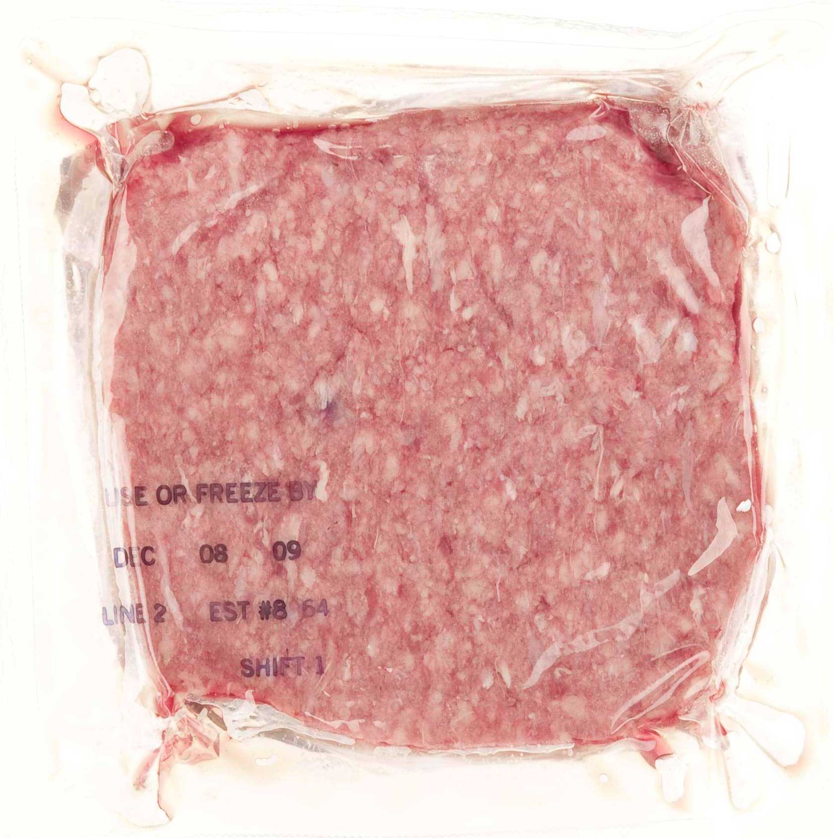 WW Johnson 80/20 Angus Chuck Ground Beef Patty, 6 Ounce -- 30 per case