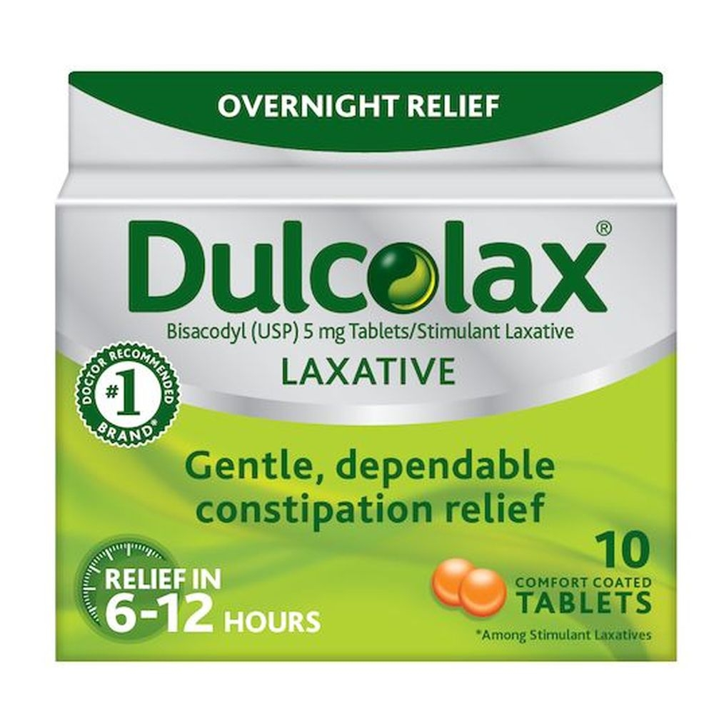 Dulcolax Stimulant Laxative Tablet - 10 per pack -- 36 packs per case