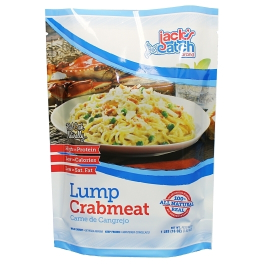 Jacks Catch Lump Crab Meat, 1 Pound -- 8 per case