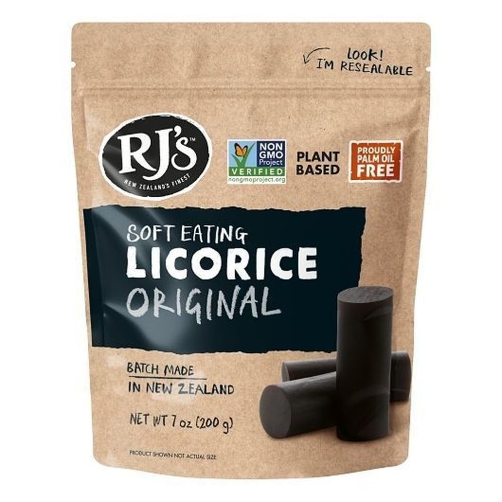 Rjs Original Black Licorice, 7 Ounce -- 8 per case