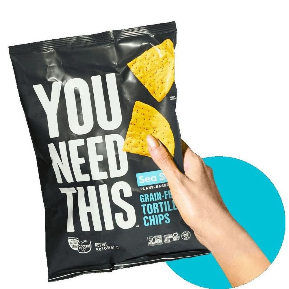 You Need This Grain Free Sea Salt Tortilla Chips, 5 Ounce -- 6 per case