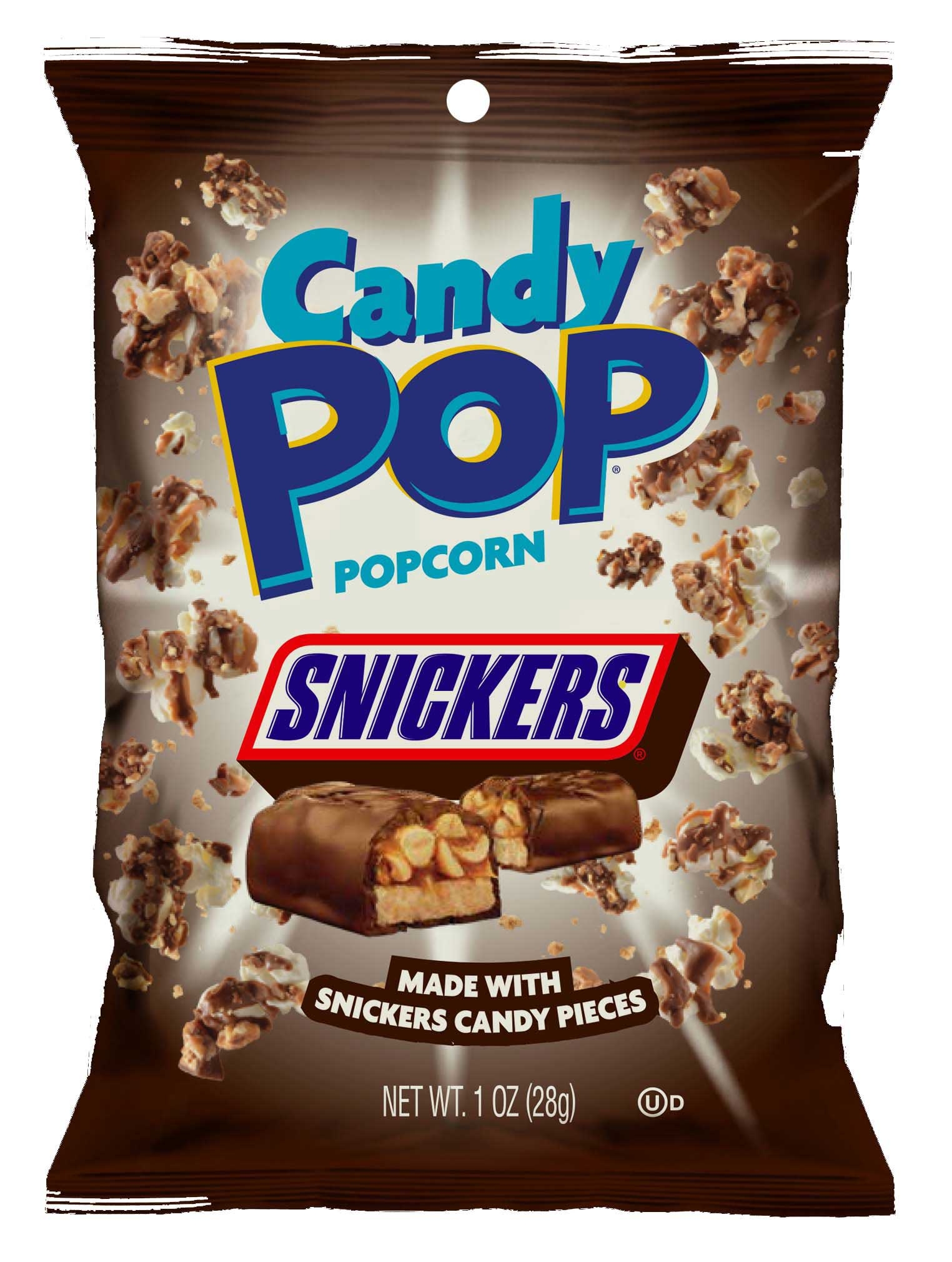 Cookie Pop Snickers Popcorn, 1 Ounce -- 48 per case
