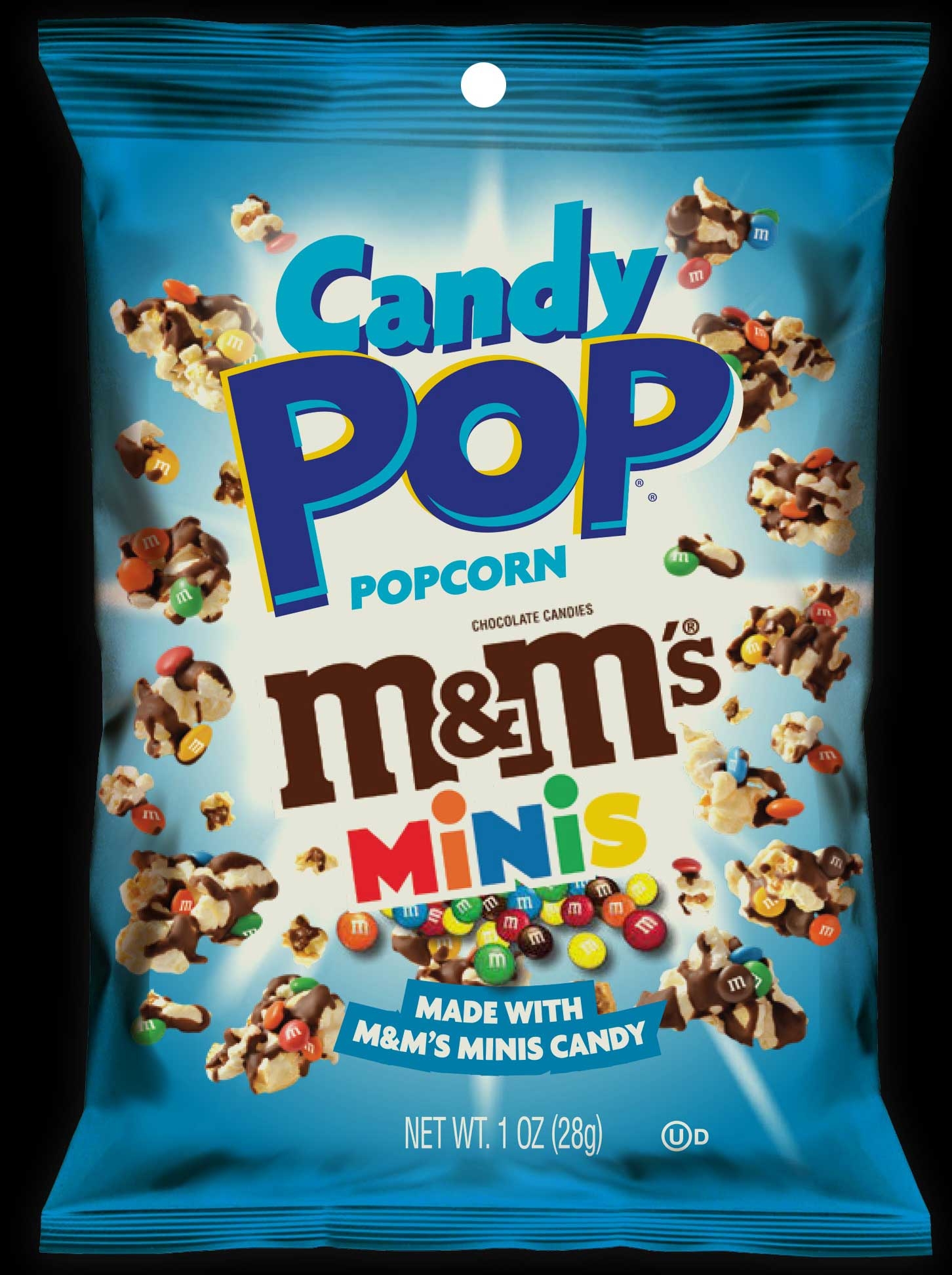 Cookie Pop M and M Popcorn, 1 Ounce -- 48 per case