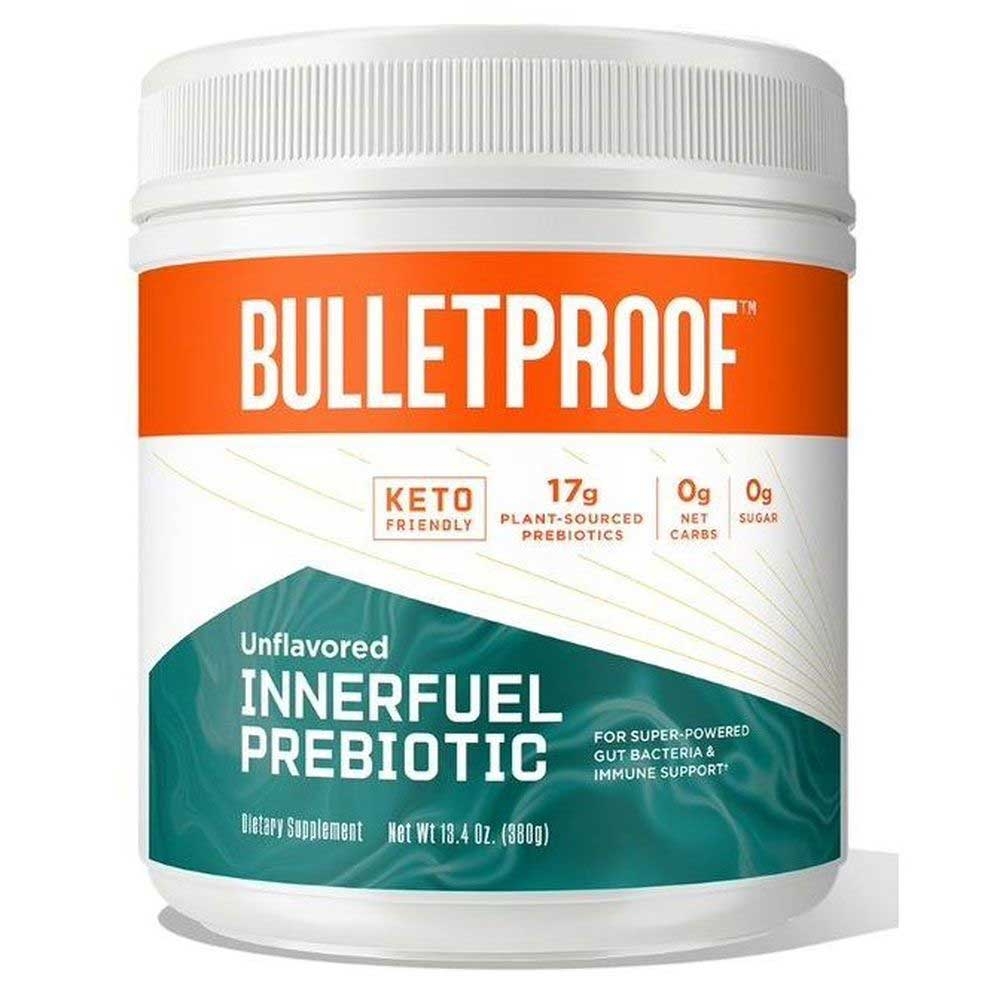 Bulletproof Unflavored InnerFuel Prebiotic Blend, 13.4 Fluid Ounce -- 3 per case.