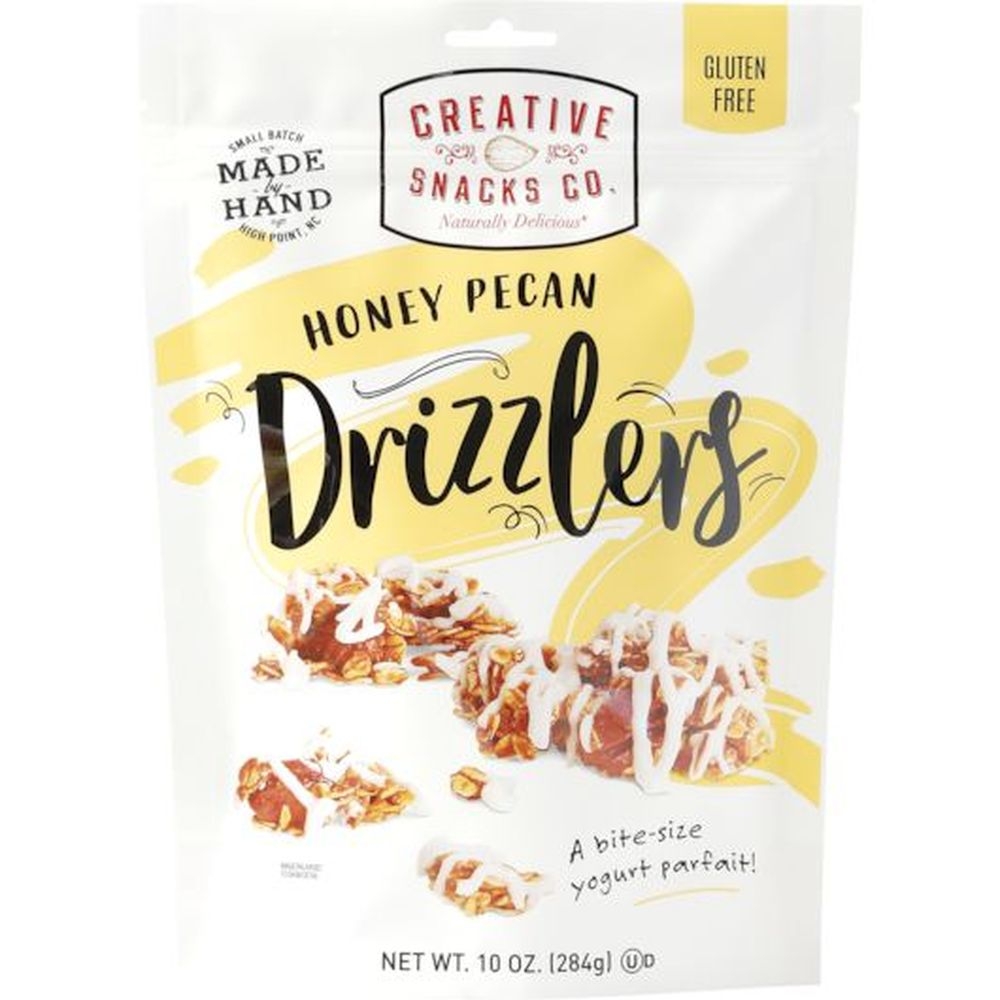 Creative Snacks Honey Pecan Drizzlers, 10 Ounce -- 6 per case