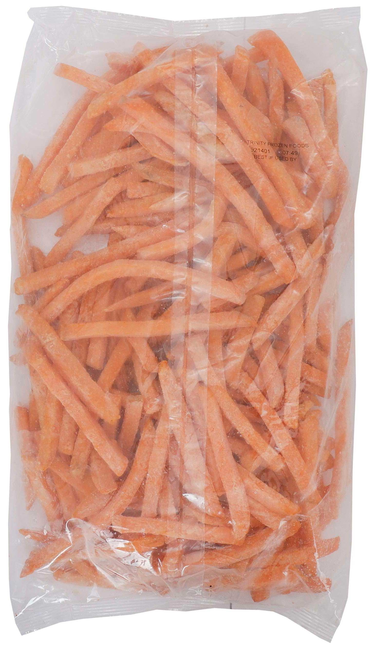 Sweet Sensations Straight Cut Sweet Potato Fries, 15 Pound