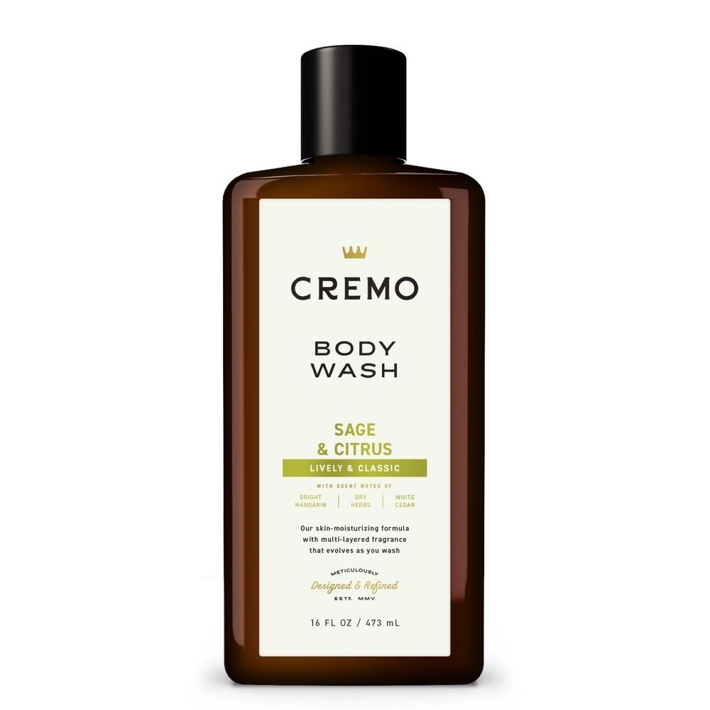 Cremo Sage and Citrus Body Wash, 16 Fluid Ounce -- 12 per case