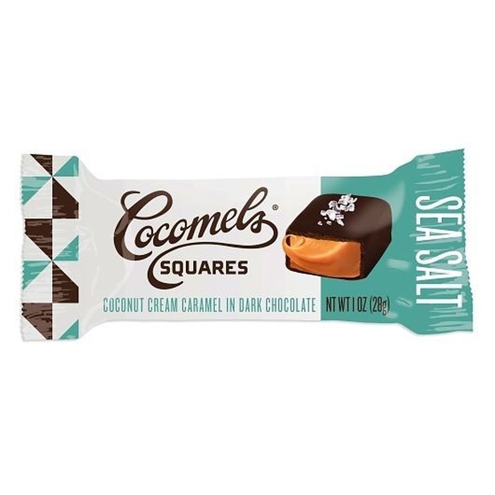 Cocomels Sea Salt Chocolate Squares, 0.063 Pound -- 90 per case