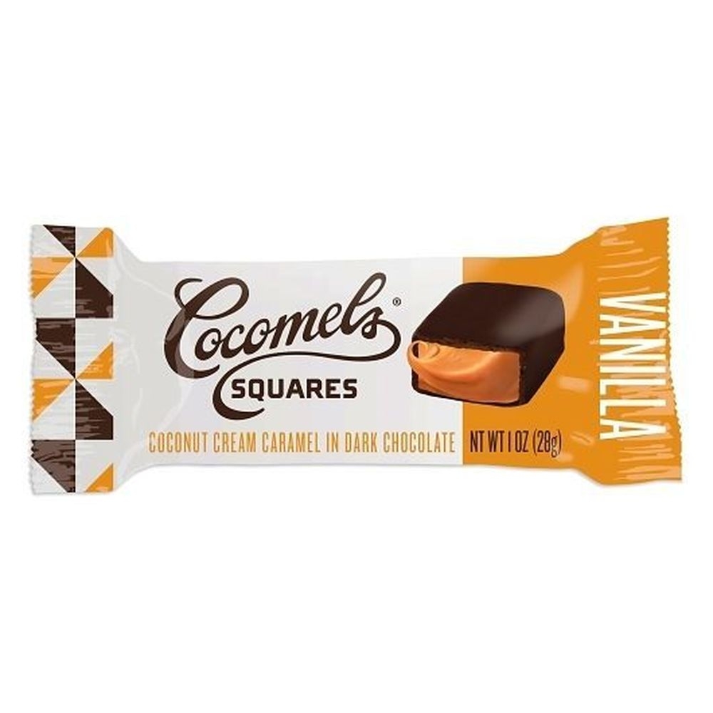 Cocomels Vanilla Chocolate Squares, 0.063 Pound -- 90 per case