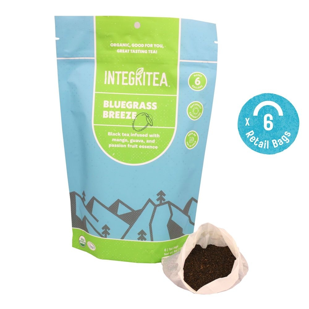 IntegriTEA Brew Hot or Cold Bluegrass Breeze Iced Tea, 6 Ounce -- 6 per case