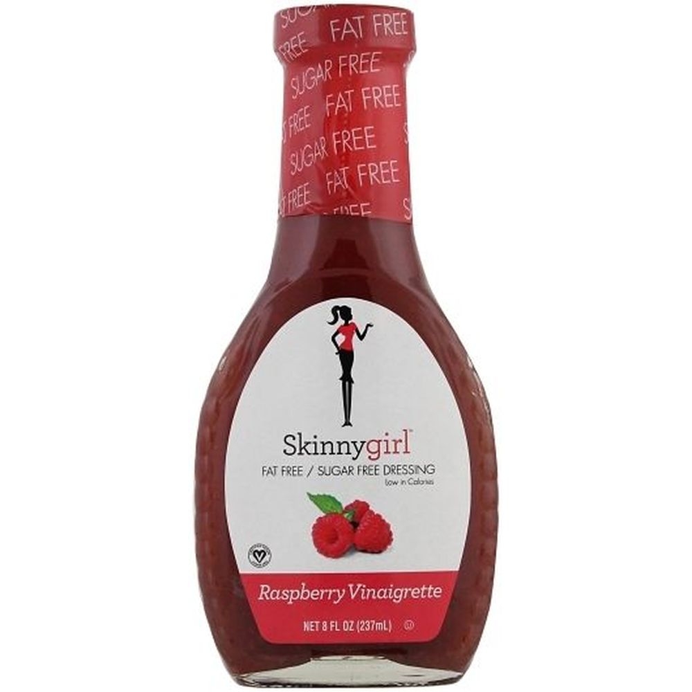 Skinnygirl Sugar Free Raspberry Vinaigrette Dressing, 8 Fluid Ounce Bottle -- 12 per case