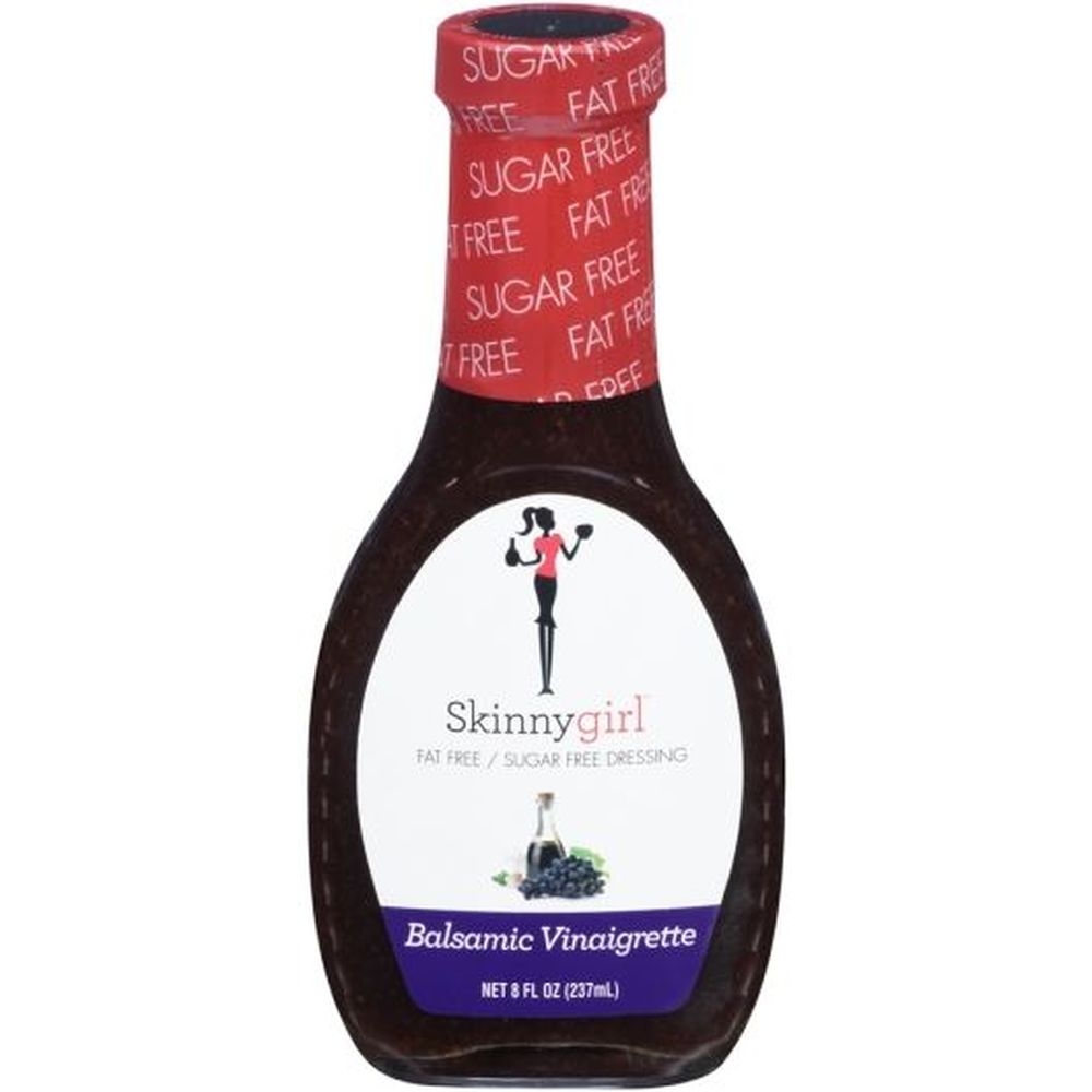 Skinnygirl Sugar Free Balsamic Vinaigrette Dressing, 8 Fluid Ounce Bottle -- 12 per case