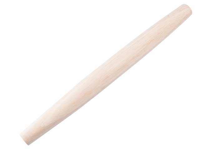 Winco Wood Tappered French Rolling Pin -- 12 per case