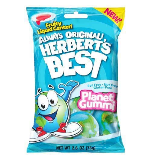 Herberts Best Planet Gummi, 2.6 Ounce -- 12 per case