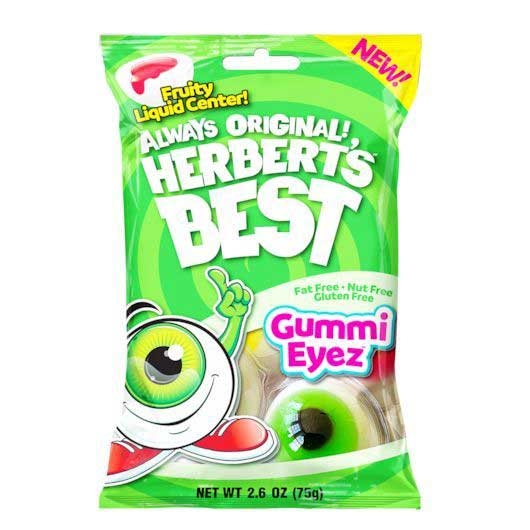 Herberts Best Of Gummi Eyez, 2.6 Ounce -- 12 per case