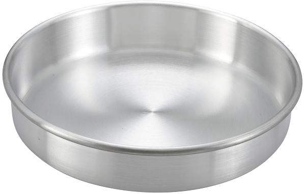 Winco Aluminum Layer Cake Pan, 9 x 9 x 3 inch -- 6 per case