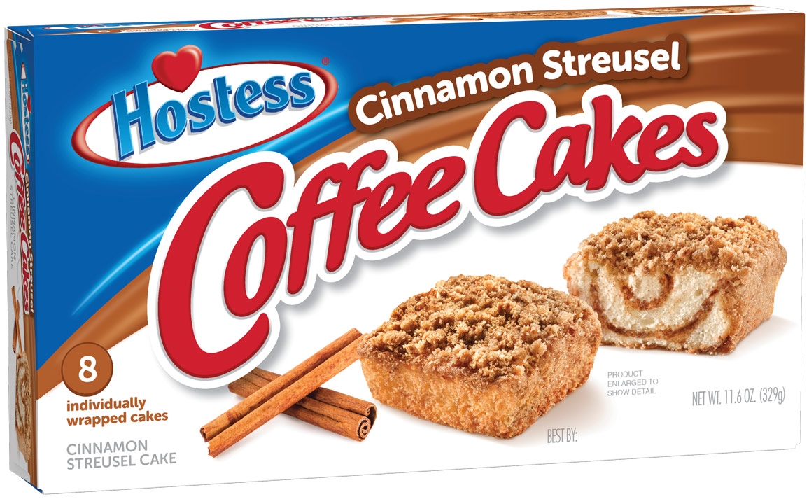 Hostess Coffee Cake - Multipack, 11.6 Ounce -- 6 per case.