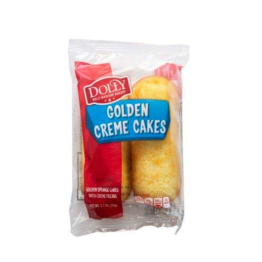 Dolly Madison Single Serve Golden Creme Cake, 2.7 Ounce -- 36 per case