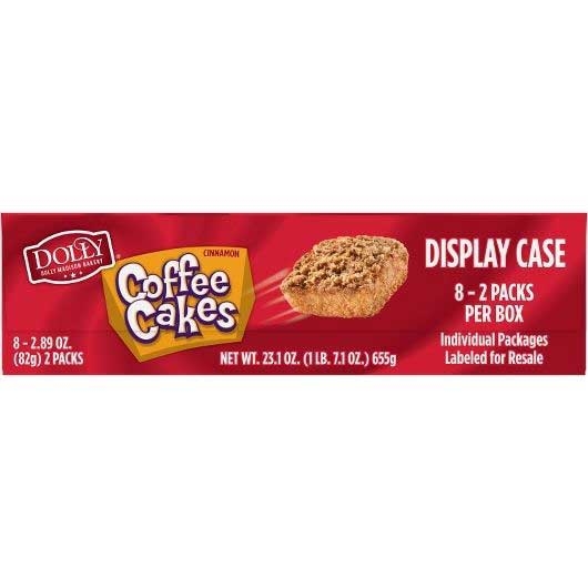 Dolly Madison Single Serve Coffee Cake, 2.89 Ounce -- 48 per case